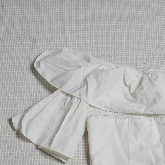 BRAND NEW LIMITED EDITION ZARA RUFFLE CROP TOP FOR SUMMER - Picture 6 of 9